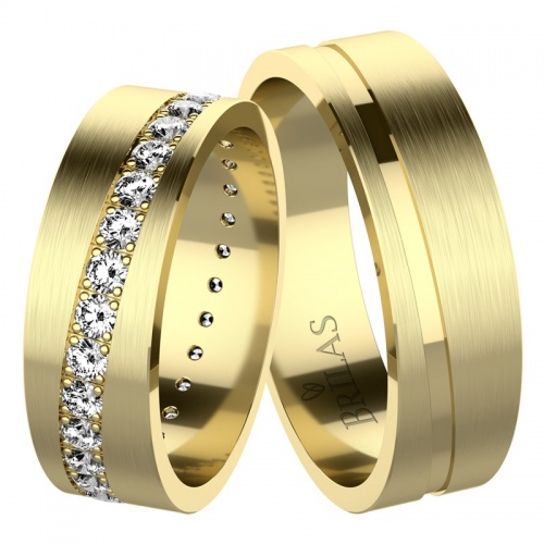 Anita Gold - snubné prstene zo žltého zlata