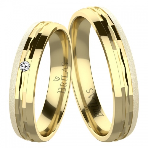 Renato Gold - snubné prstene zo žltého zlata
