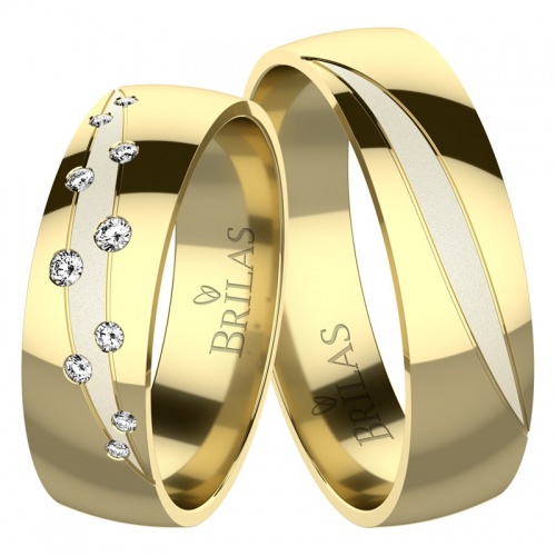 Geno Gold - snubné prstene zo žltého zlata