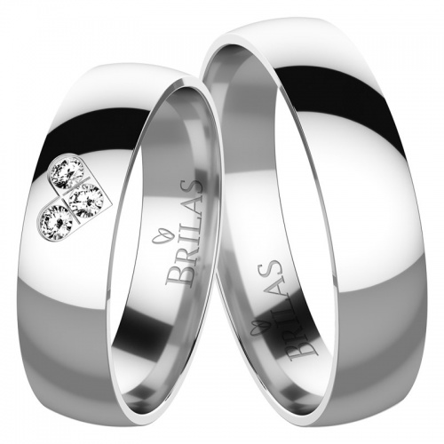 Magnus Silver  - romantické snubné prstene zo striebra