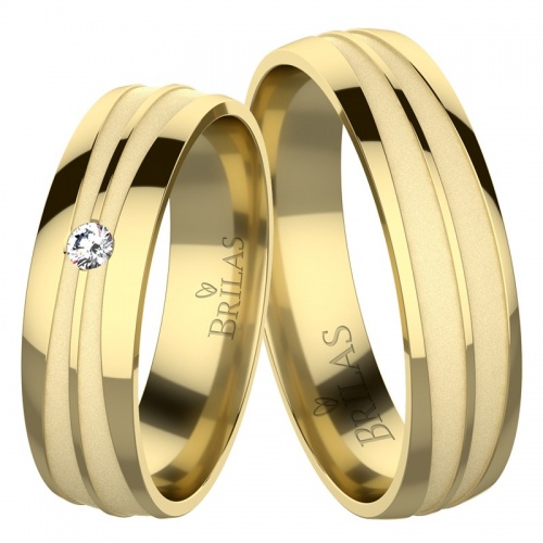 Criss Gold - snubné prstene zo žltého zlata