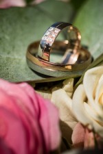 Dita Colour RW krásné snubní prsteny z kombinovaného zlata