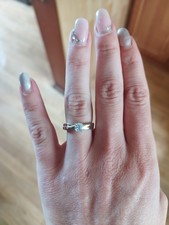 Nikoleta Silver zásnubní prsten ze stříbra