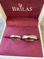 Angel White snubní prsteny z bílého zlata