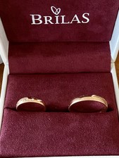 Melia Red snubní prsteny z červeného zlata