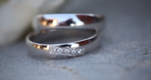 Arrigo White snubní prsteny z bílého zlata