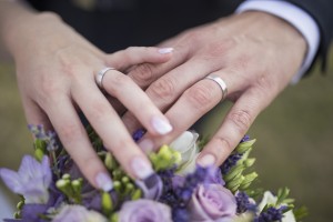 Mario White snubní prsteny matné s leskem