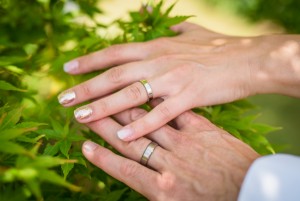 Efisio White elegantní snubní prsteny v bílém zlatě