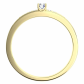 Nomia Gold  jemný zásnubný prsteň zo žltého zlata