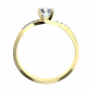 Zante Gold exkluzívne zásnubný prsteň zo žltého zlata