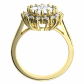 Megan Gold výnimočný zásnubný prsteň zo žltého zlata