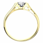 Aura Gold zásnubný prsteň zo žltého zlata