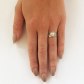 Sofia W Briliant zásnubný prsteň z bieleho zlata
