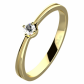Joni Gold zásnubný prsteň zo žltého zlata