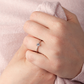 Bohdanka Silver zásnubný prsteň zo striebra