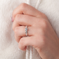 Nisa Silver zásnubný prsteň zo striebra