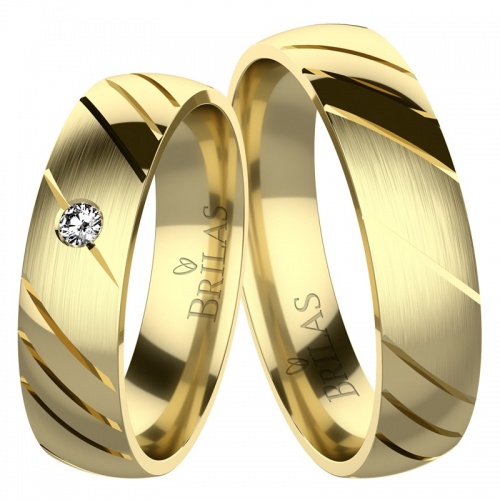 Dorian Gold  - ryté snubné prstene zo žltého zlata