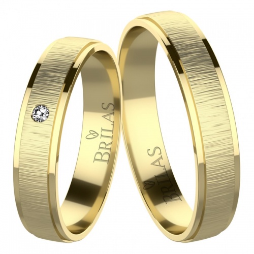 Lucia Gold - snubné prstene zo žltého zlata