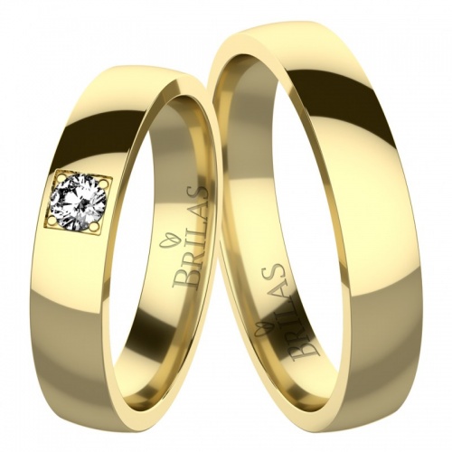 Osanna Gold - jemné snubné prstene zo žltého zlata