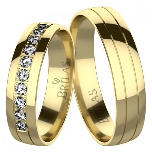 Miranda Gold - snubné prstene zo žltého zlata