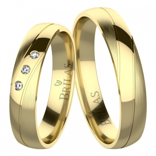 Makim Gold - snubné prstene zo žltého zlata