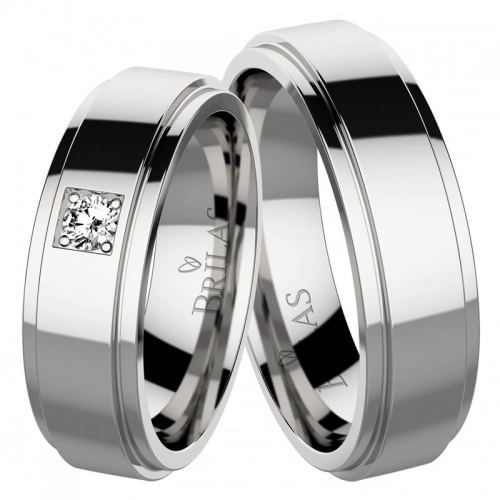 Andy stone - moderné snubné obrúčky z chirurgickej ocele