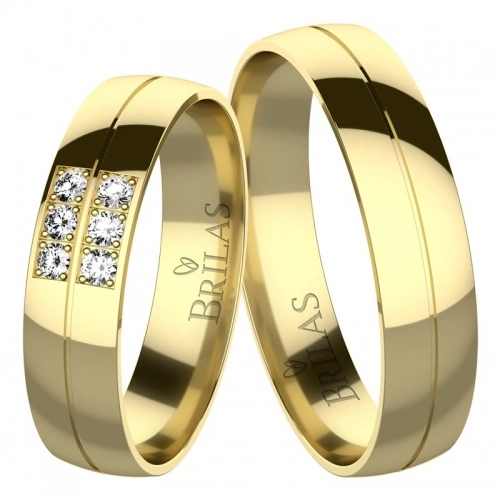 Tito Gold - snubné prstene zo žltého zlata