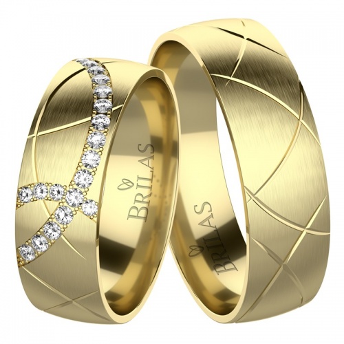 Eugenia Gold - snubné prstene zo žltého zlata
