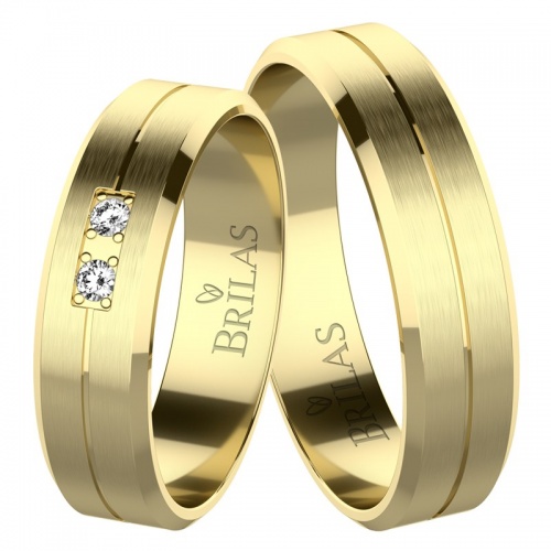 Felis Gold - snubné prstene zo žltého zlata