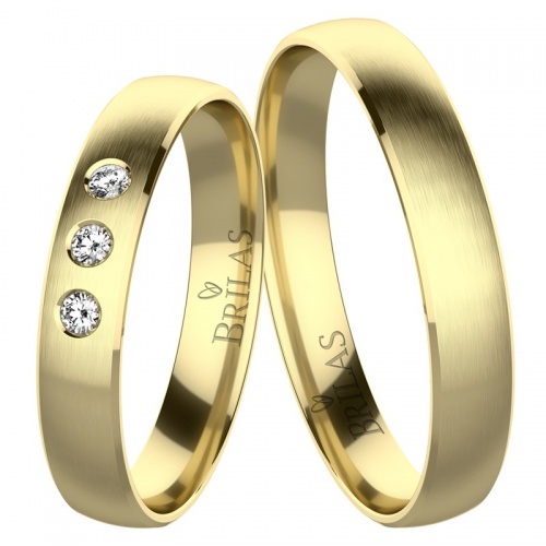 Vico Gold - snubné prstene zo žltého zlata