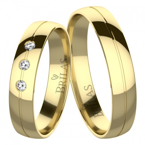 Regalo Gold - snubné prstene zo žltého zlata