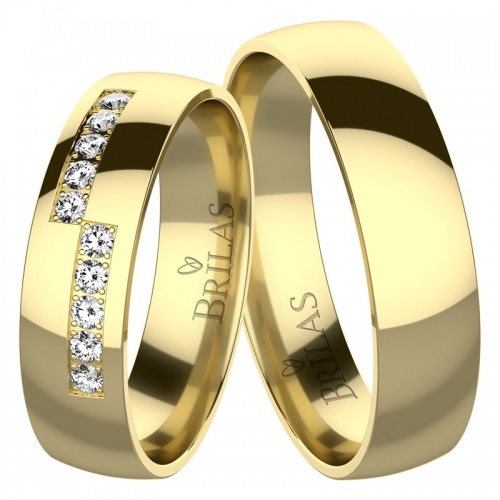 Timea Gold - snubné prstene zo žltého zlata