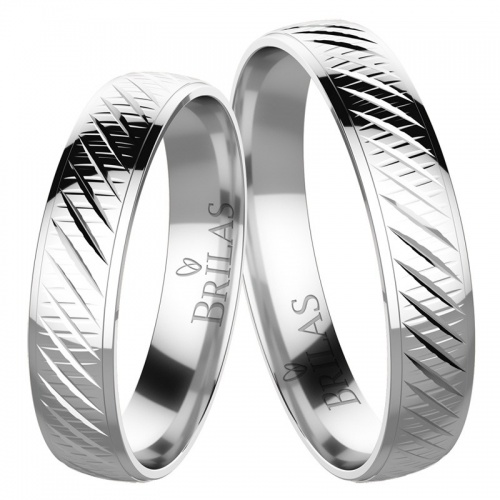 Tadeo Silver - snubné prstene zo striebra