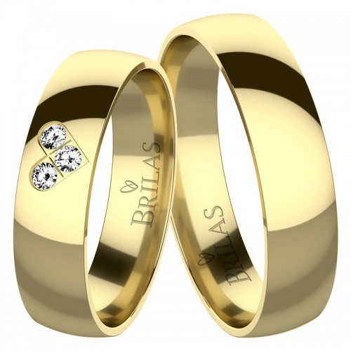 Magnus Gold - snubné prstene zo žltého zlata