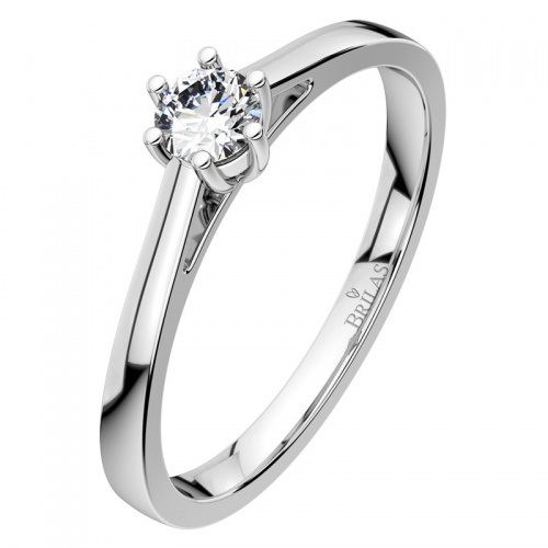 Helena W Briliant II. - naprosto nádherný zásnubní prsten z bílého zlata