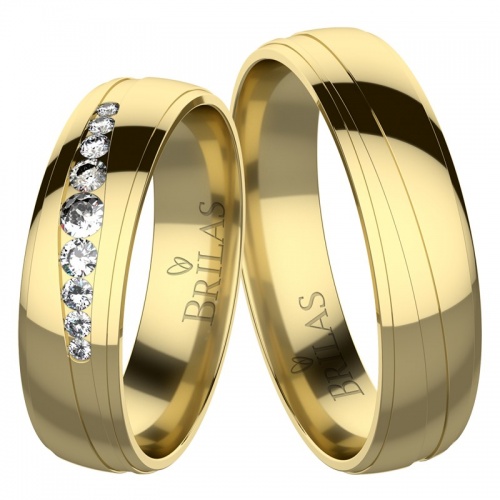 Lajla Gold - snubné prstene zo žltého zlata