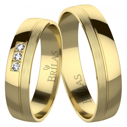 Nunziatina Gold - snubné prstene zo žltého zlata