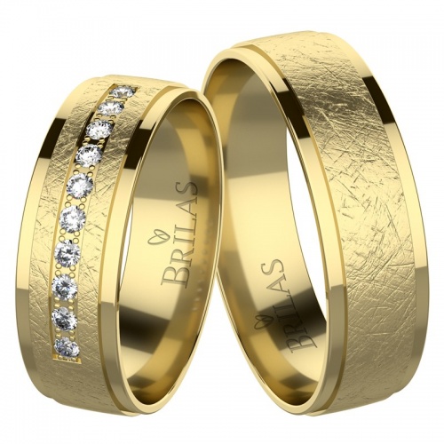 Rina Gold - snubné prstene zo žltého zlata