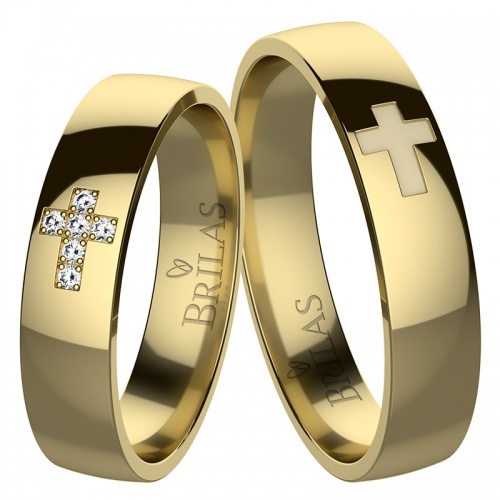 Nikolas Gold - snubní prsteny ze žlutého zlata