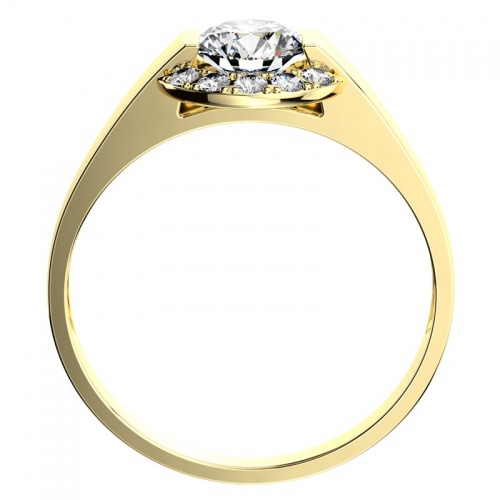 Sofia Gold - zásnubný prsteň zo žltého zlata