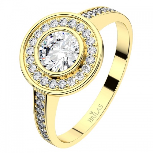 Arabela Gold - zásnubný prsteň zo žltého zlata