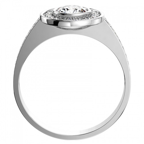 Arabela W Briliant - zásnubný prsteň z bieleho zlata