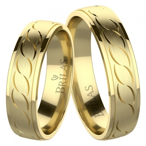 Forever Ring Gold  - snubné prstene zo žltého zlata