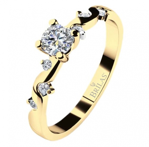 Zeus Gold - jedinečný zásnubní prsten ve špičkovém designu