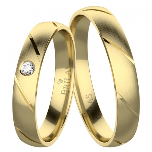 Doubravka Gold - snubné prstene zo žltého zlata