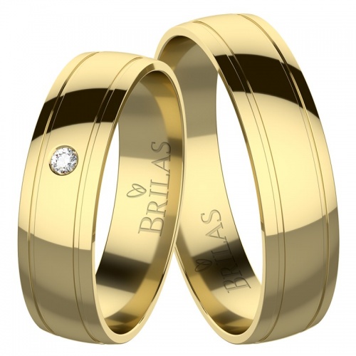 Faris Gold - snubné prstene zo žltého zlata