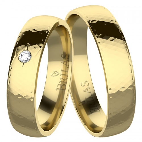 Selena Gold - snubné prstene zo žltého zlata