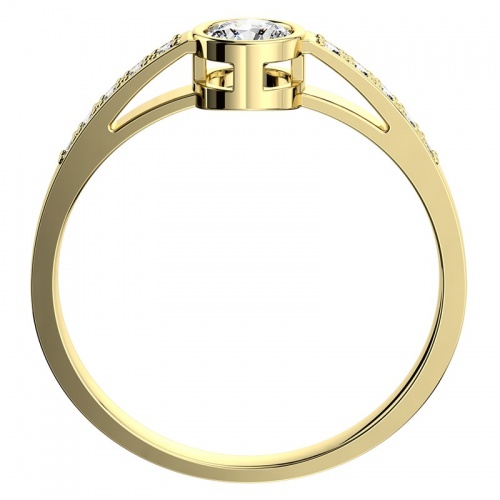 Ida Gold  - jemný zásnubný prsteň