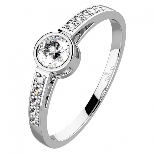Ida W Briliant  - jemný zásnubný prsteň