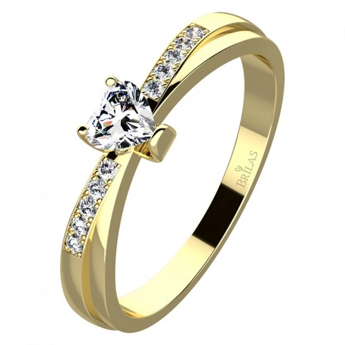 Viktorie Gold - elegantný zásnubný prsteň